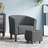 Danalyn 27.6'' Wide Armchair and Ottoman-1092614696