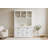 Malaga Storage Bookcase 86.61" H x 57.09" W