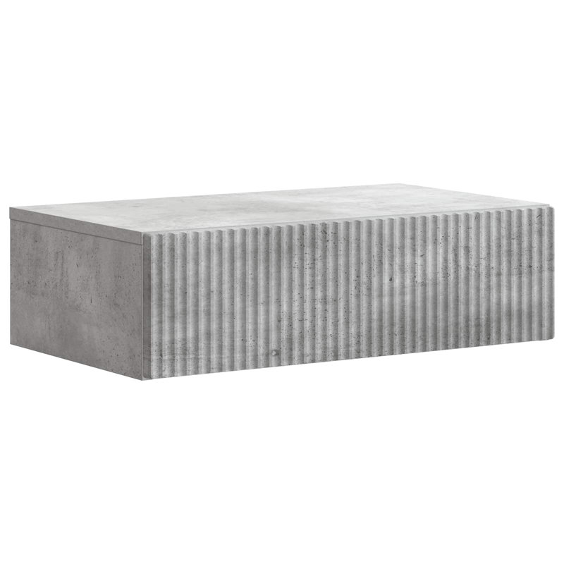 End Table, Concrete Grey