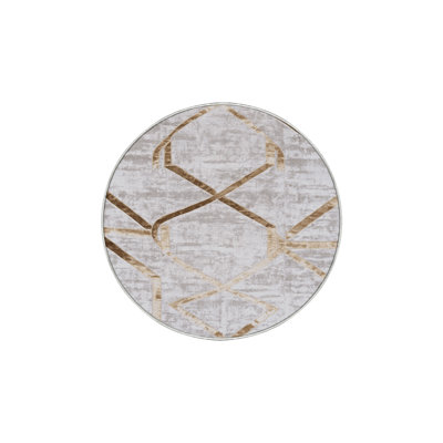 Machine Washable White Area Rug