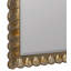 Scalloped Beveled Wall Mirror