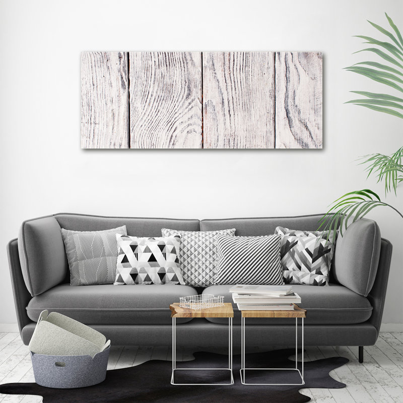 Wooden Wall - Wrapped Canvas Print