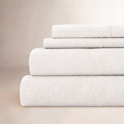 Linen Blend Sheet Set