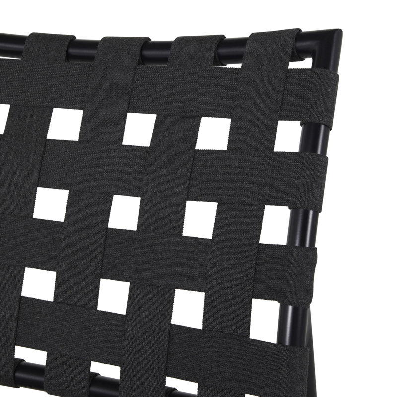 Catalina Patio Chair, Midnight/Charcoal