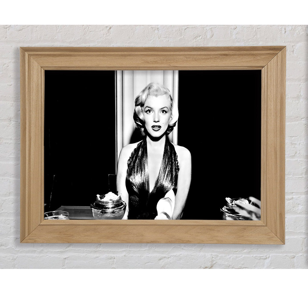 Marilyn Monroe Dinner Table - Druck