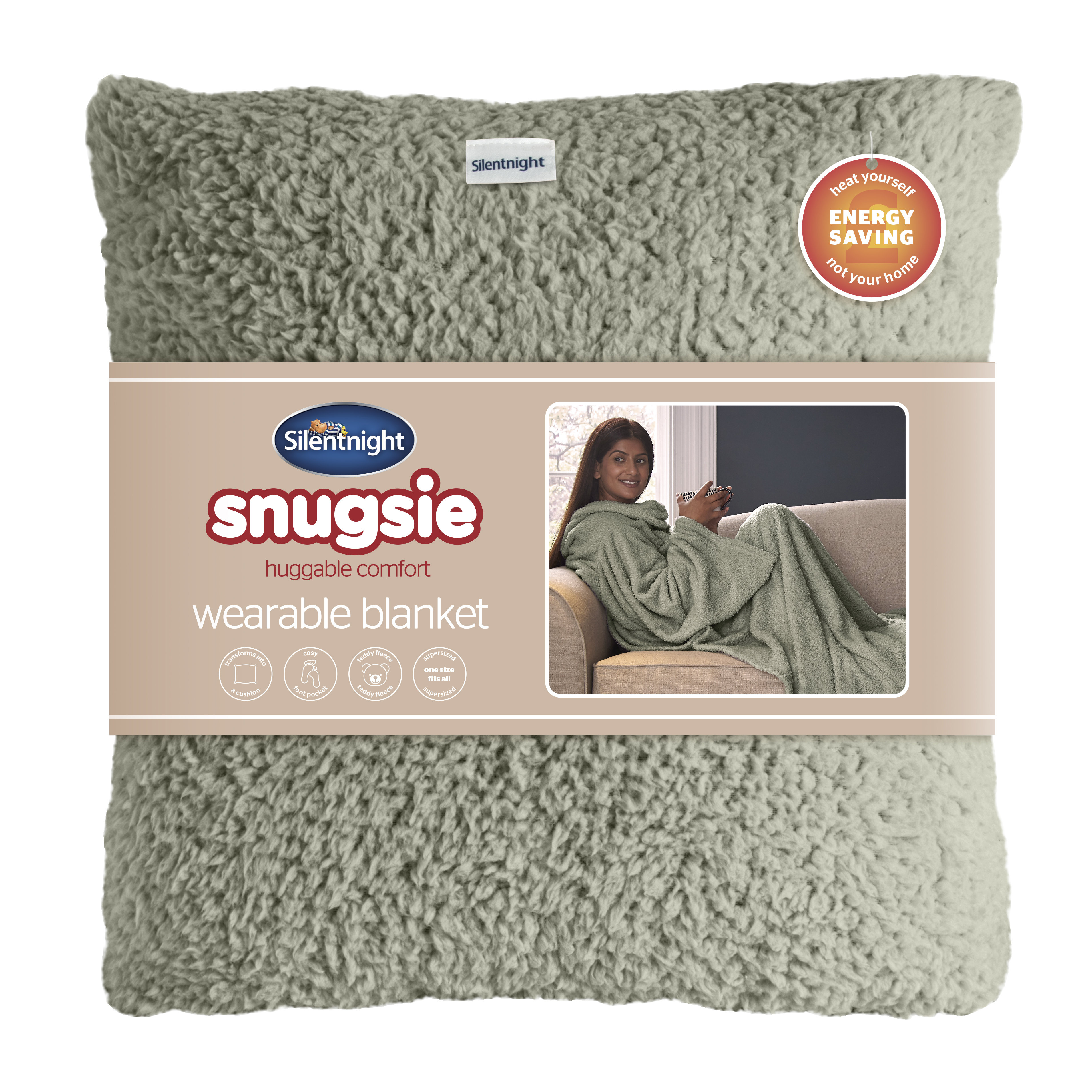 Snugsie Blanket Silentnight Snuggies Silentnight Snugsie Wearable