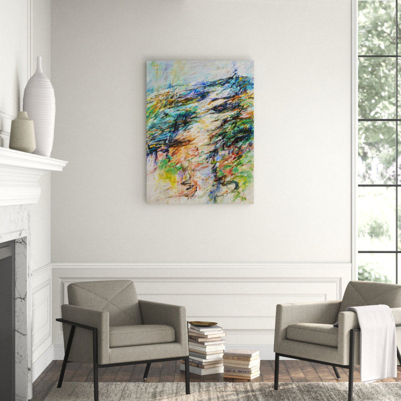 Mountain Stream Wrapped Canvas Painting