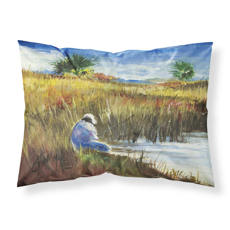 Taie d'oreiller Fisherman on the Bank