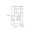 Modern Creative Geometric Acrylic Bookcase