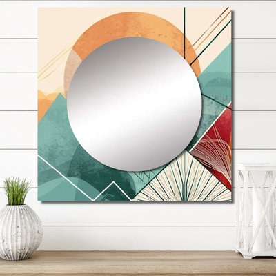 Quantel - Geometric Square Mirror Wall Art For Bathroom