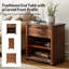 Table de chevet 1 tiroir avec plateau coulissant Elfine Traditional-408396751