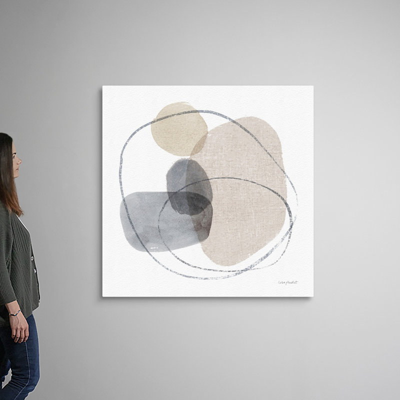 «Think Neutral 08» par Lisa Audit - reproduction d'art, Toile tendue, H 48 po x l 48 po x P 1,25 po