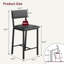 Counter Stool with Metal Frame-1697614193