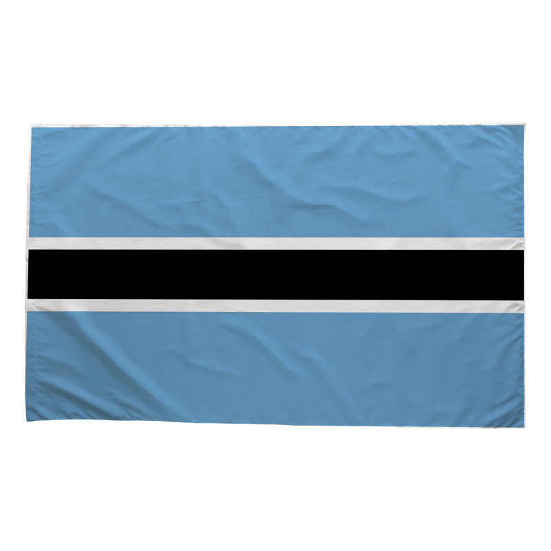 Drapeau du Botswana — Drapeau d'extérieur, 36" H x 60" W