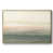 Toile avec cadre flottant or
