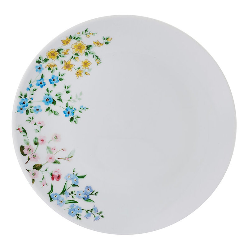 Studio Nova® 12-Piece Porcelain Dinnerware Set, Fiona Floral Pattern, Floral, Blue/Yellow