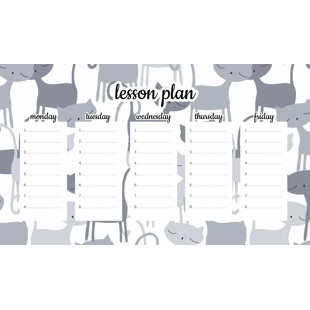 Magnetic Lesson Plan Gray Cats