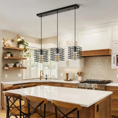 3 - Light Black Pendant