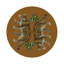 Sous-verres ronds en cuir Safri-119015244