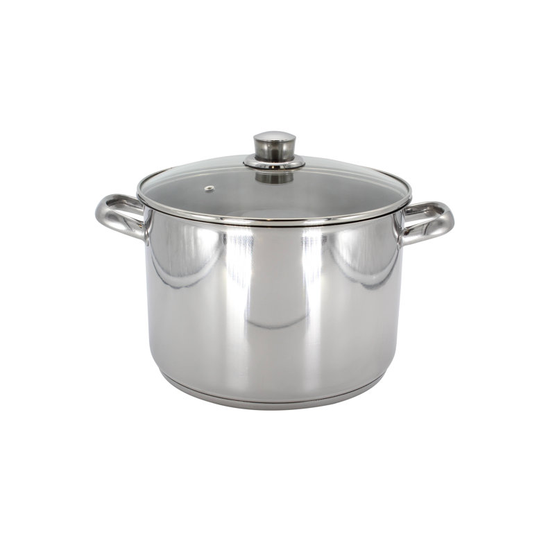 Karl Kruger 20L Stainless Steel Stock Pot, 10 L
