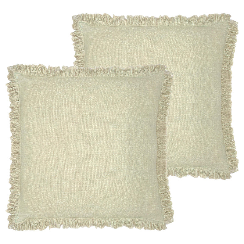 Square Scatter Cushion Cushion With Filling, Off White