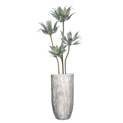 Agave artificiel 70 po en pot