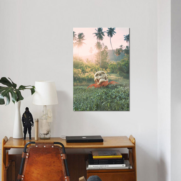 «New Home», reproduction de photo sur toile, H 40 po x l 26 po x P 1,5 po, Toile tendue, Pas de tapis
