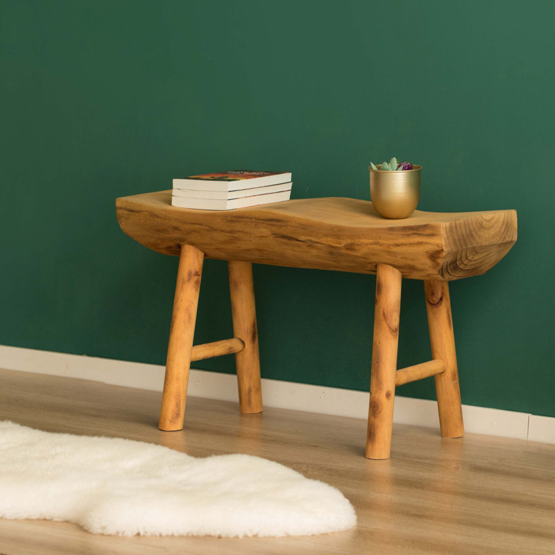 Banc en bois massif Paulus
