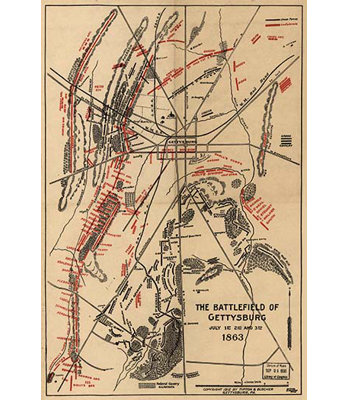 " Battle Of Gettysburg #1 "
