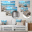 Minimalisme Beachside Tranquility II - Nautique et plage, art mural en métal, salon-1571498725