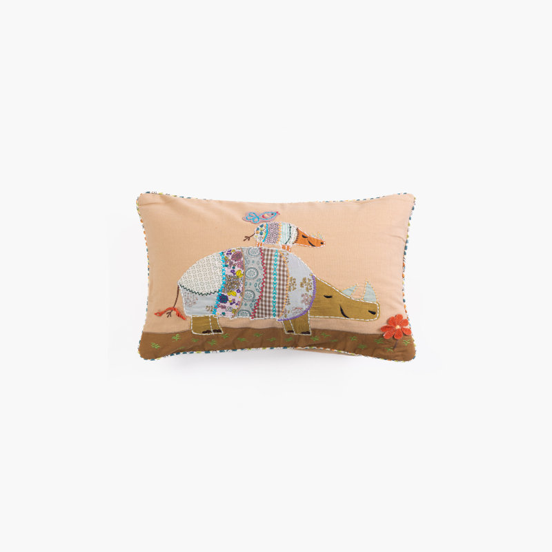 Rhino Rectangular Pillow Cover & Insert