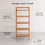Bibliothèque en bois massif Oslo H 70 "x l 30" x P 16 "Oslo-977607757-977607756