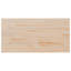  Ensemble de 4 plateaux de table en bois de pin massif naturel