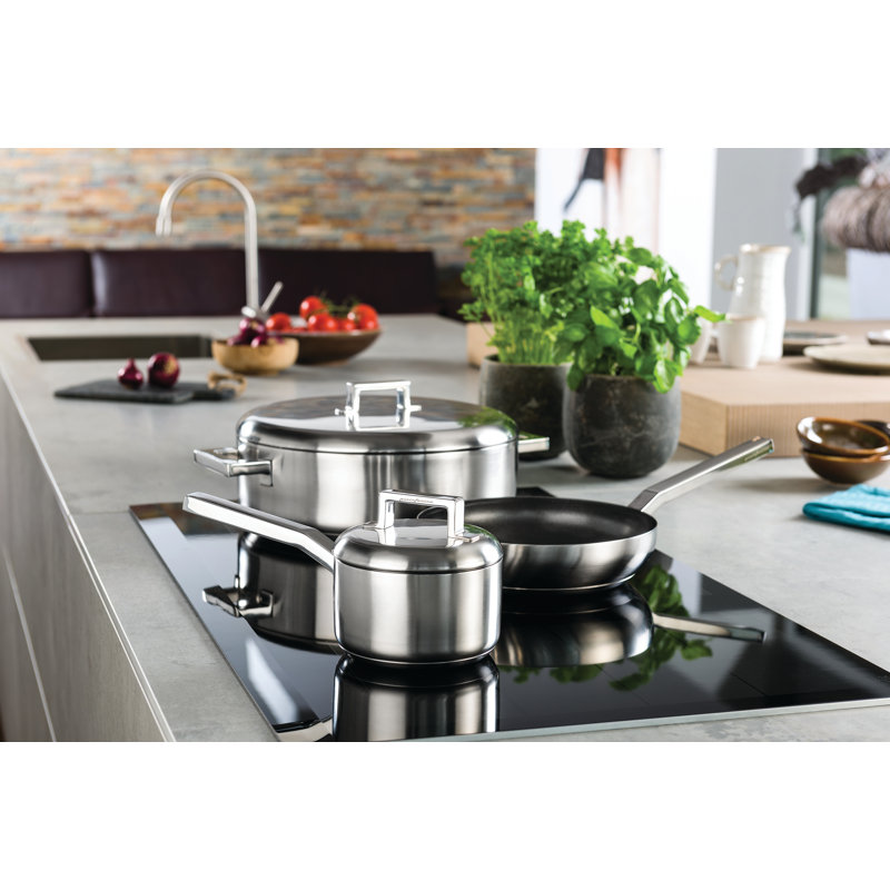 STILE By PININARINA Stainless Steel Non-Stick Frying Pan, 11" W