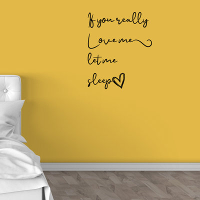 Text & Numbers Wall Decal