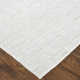 Shanta Minimal Viscose Rug White/N/A