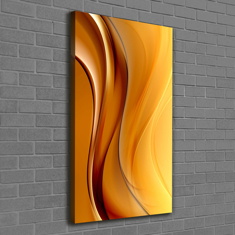 Arrielle Wave Abstraction - Wrapped Canvas Print