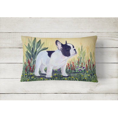 Outdoor Reversible Throw Pillow