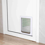 TRIXIE 2-Way Dog Door Dogs, Pet Door For Interior and Exterior Doors