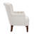 31.5" Wide Tufted Chenille Armchair with Wooden Legs-1805497212