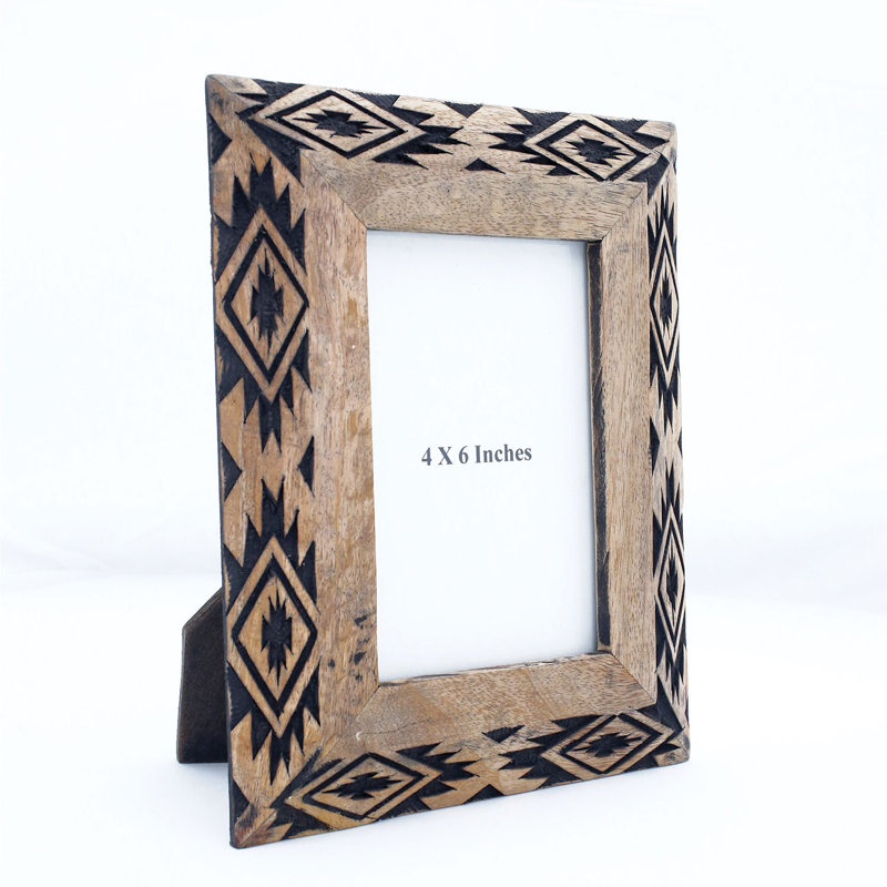 Reis Brown Wood Matte Picture Frame