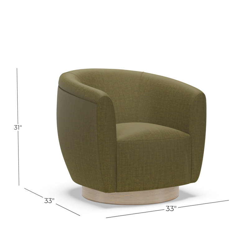 Haviland Swivel Chair, 2361-21, Driftwood