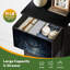 Commode 4 tiroirs pour chambre à coucher Petite grande commode à vêtements pour organisateurs de placard avec commode