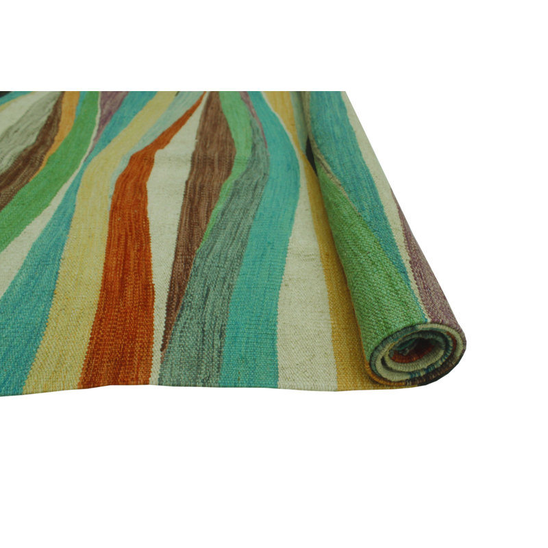 Brenea Wool Abstract Indoor Rug