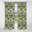 Bamboo Reflections Tropical Motif III - Rideau à motif floral - Rideau occultant - 1 panneau-107546265