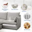 Canapé rembourré en nuage, canapé modulaire modulaire, canapé confort rembourré de duvet moderne avec housse amovible pour salon, siège profond-2070814824-2070814831-2070814830