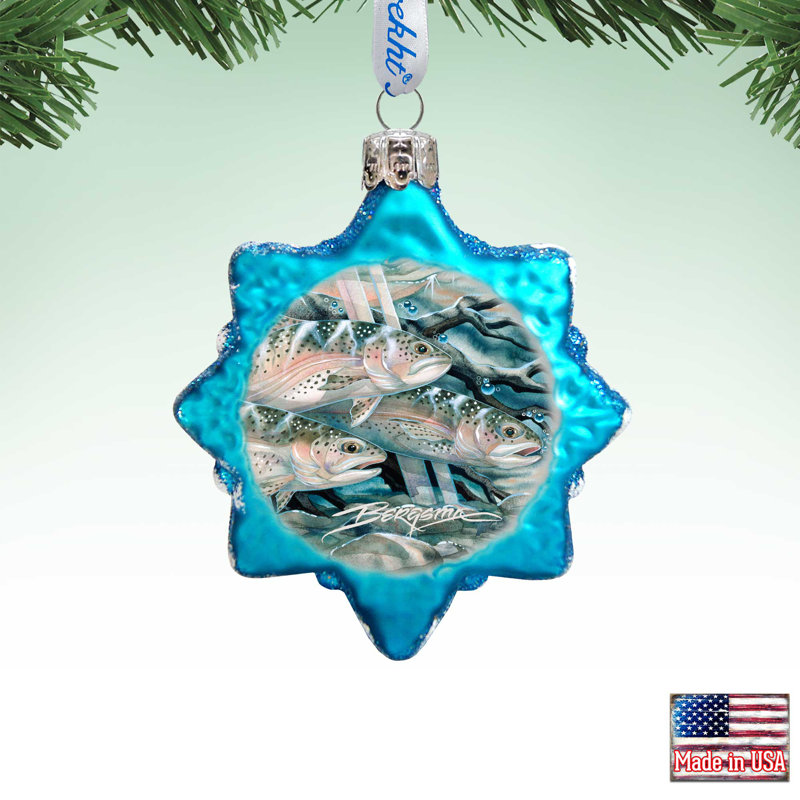 Ornement en forme d'arbre de Noël souvenir de Noël
