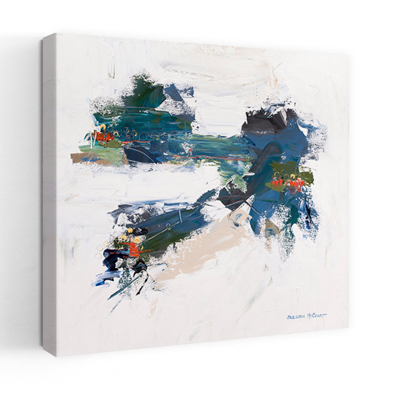 «Outpouring Contemporary», art abstrait, H 18 po x l 18 po