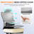 Hermann High Back Ergonomic Computer Chair 3D Adjustable Lumbar Support Comfy Breathable Reclining Mesh Hermann 3D Agjustable Headrest With Footrest Upgraded Linkage Armrest-1848070037