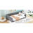Full XL Size Upholstery Daybed And Side Storage Pocket,Gray-352889564-352889554